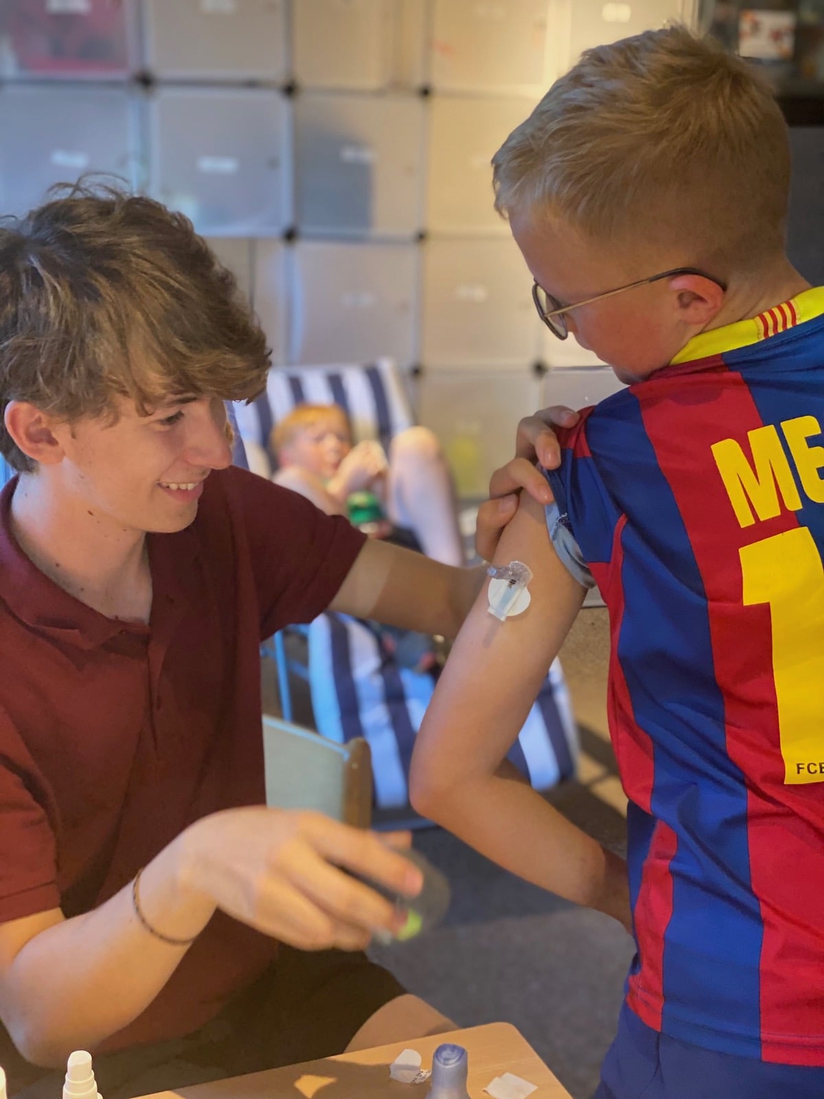 Blutzucker messen bei Diabetes 1 für Kinder